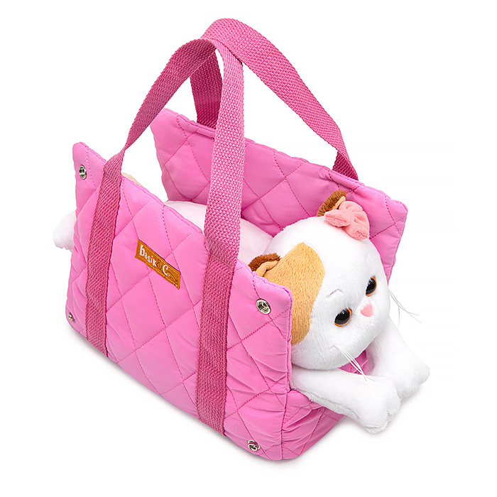 Кошечка Ли-Ли в сумке-переноске (лежачая)