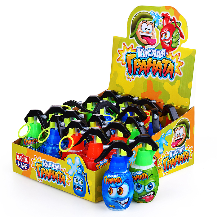 Жидкая конфета "Кислая граната" ассорти 50мл*20шт Жидкая конфета "Кислая граната" ассорти 50мл*20шт