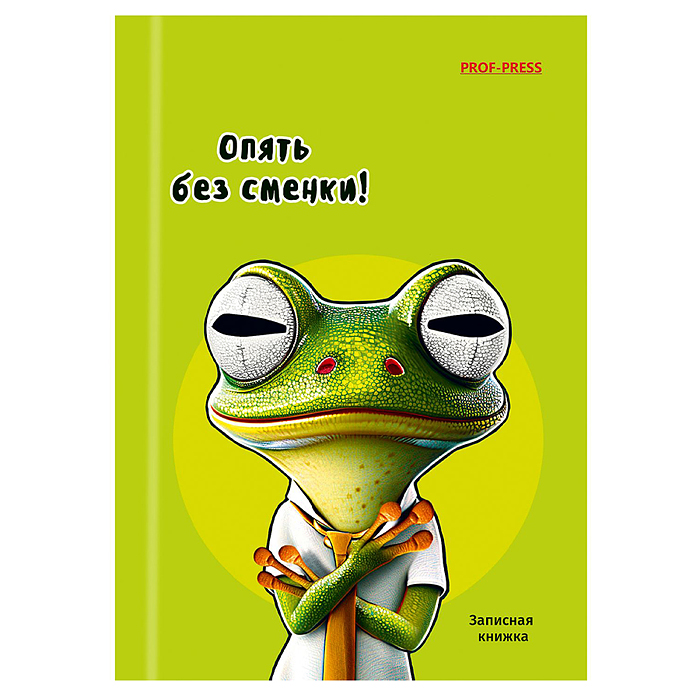 Записная книжка А6 48л. "Жабка-1" 