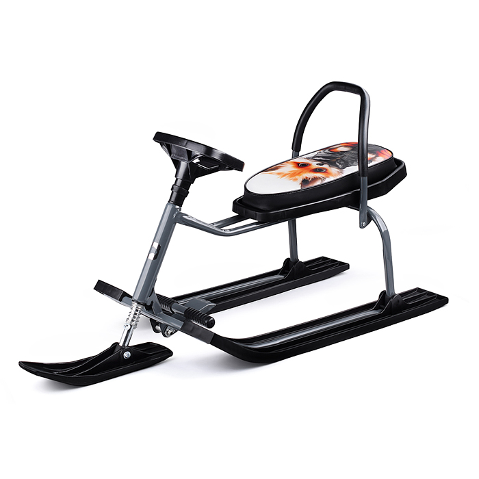 Фото к товару Игрушка Снегокат детский 212 "Play" разборный с высокой рамой и со спинкой (Грей) Игрушка Снегокат детский 212 "Play" разборный с высокой рамой и со спинкой (Грей)