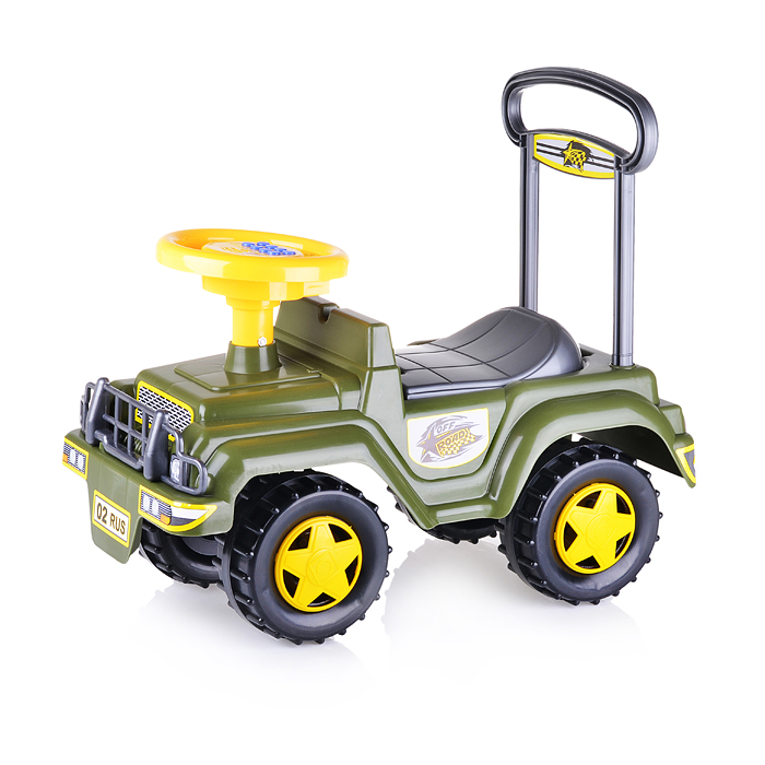 Автомобиль-каталка Джип (музыкальный руль) Автомобиль-каталка Джип (музыкальный руль)