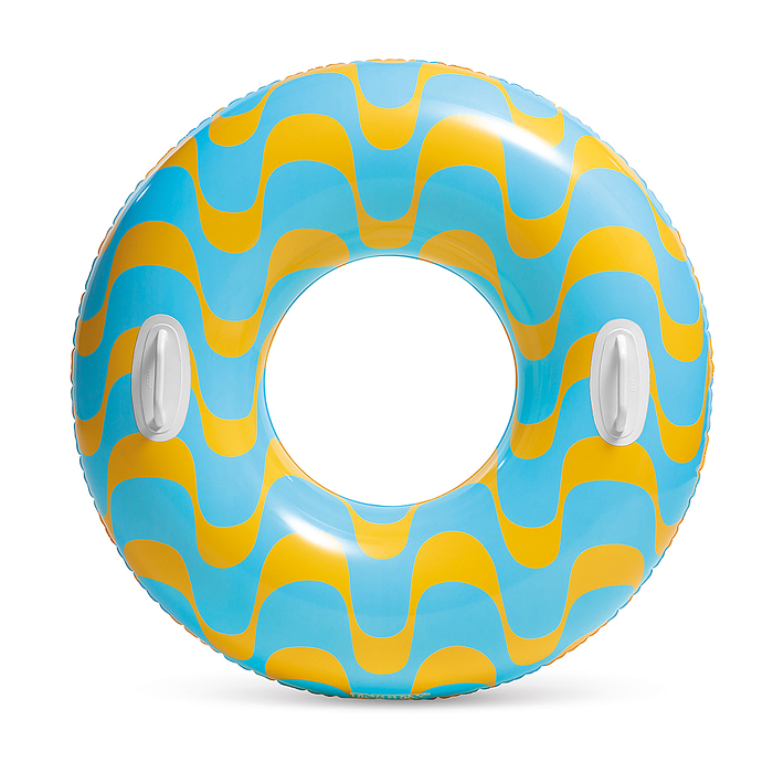 Фото к товару Круг для плавания d=91 см, от 9 лет, цвета МИКС, 59256NP INTEX Круг для плавания d=91 см, от 9 лет, цвета МИКС, 59256NP INTEX