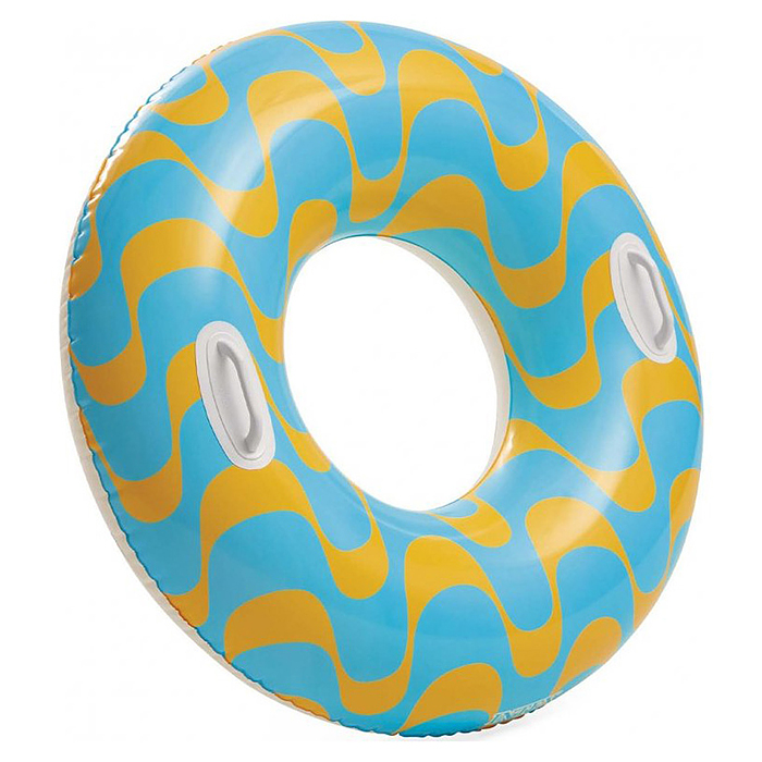 Фото к товару Круг для плавания d=91 см, от 9 лет, цвета МИКС, 59256NP INTEX Круг для плавания d=91 см, от 9 лет, цвета МИКС, 59256NP INTEX