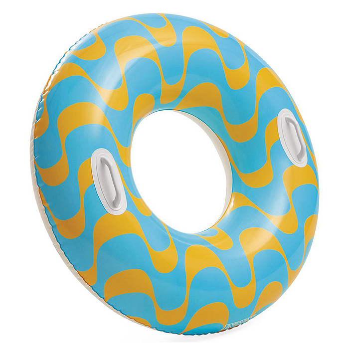 Фото к товару Круг для плавания d=91 см, от 9 лет, цвета МИКС, 59256NP INTEX Круг для плавания d=91 см, от 9 лет, цвета МИКС, 59256NP INTEX