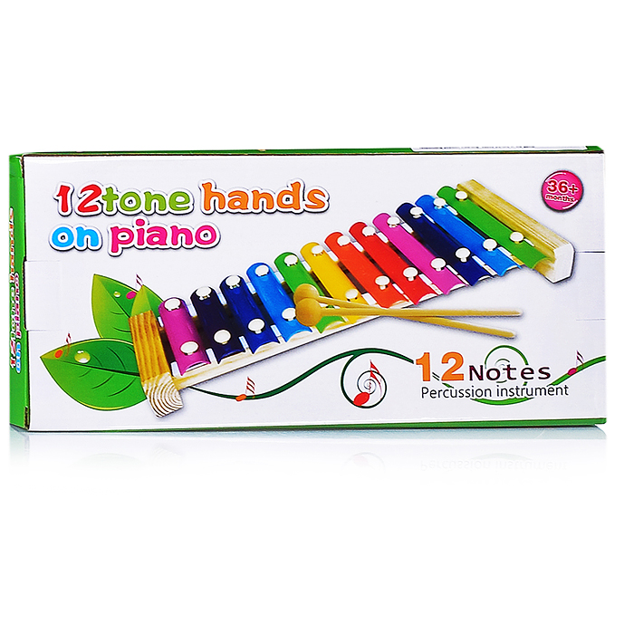 Фото к товару Металлофон D0033 "Классика" 12 тонов Металлофон D0033 "Классика" 12 тонов