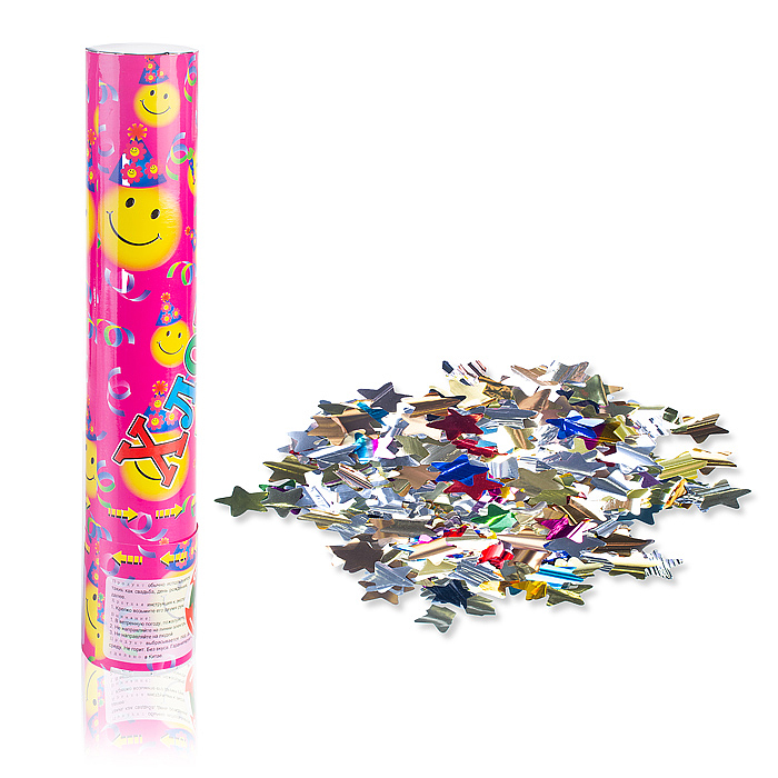 Хлопушка пневматическая S0009 "Веселый смайлик" 30см. Хлопушка пневматическая S0009 "Веселый смайлик" 30см.