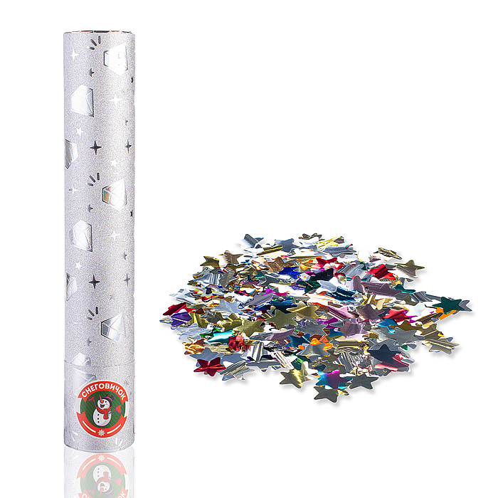 Хлопушка пневматическая S0006 "Веселый Новый год" 30см. Хлопушка пневматическая S0006 "Веселый Новый год" 30см.