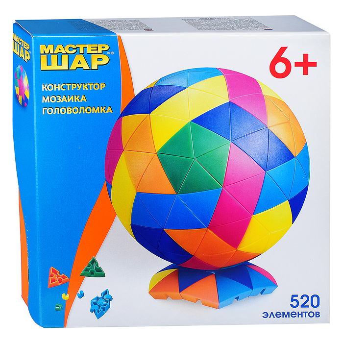 Объемный конструктор "Мастер шар" 520 дет. Объемный конструктор "Мастер шар" 520 дет.