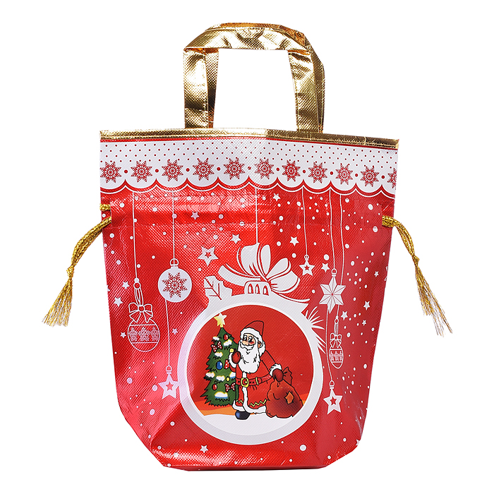 Сумка-мешок 00-3168 "Подарок от Дедушки Мороза"