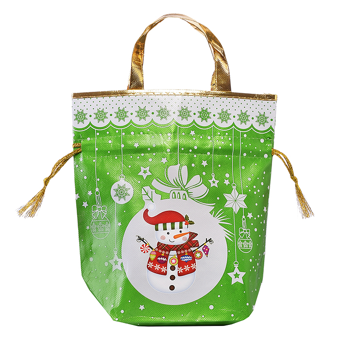 Сумка-мешок 00-3168 "Подарок от Дедушки Мороза"