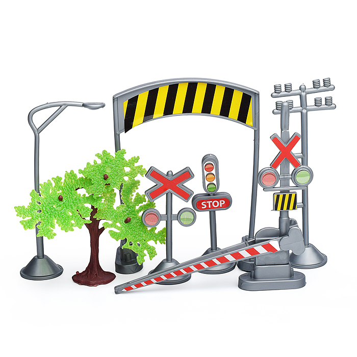 Фото к товару Железная дорога (свет-звук, длина пути 280) в коробке Железная дорога (свет-звук, длина пути 280) в коробке