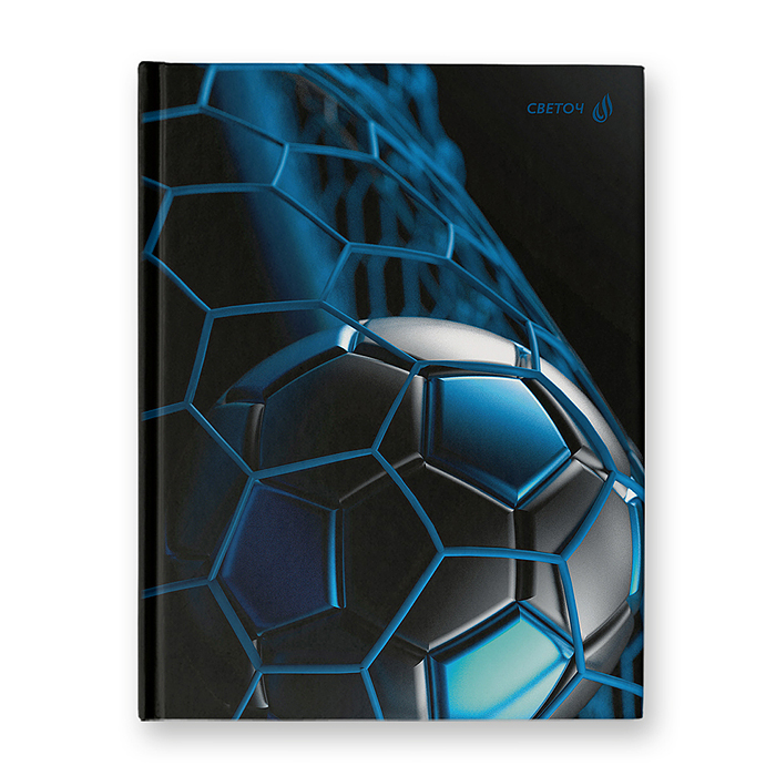 Бизнес-блокнот 80л. А5 "Верь в себя!" глянцевая ламинация, клетка  