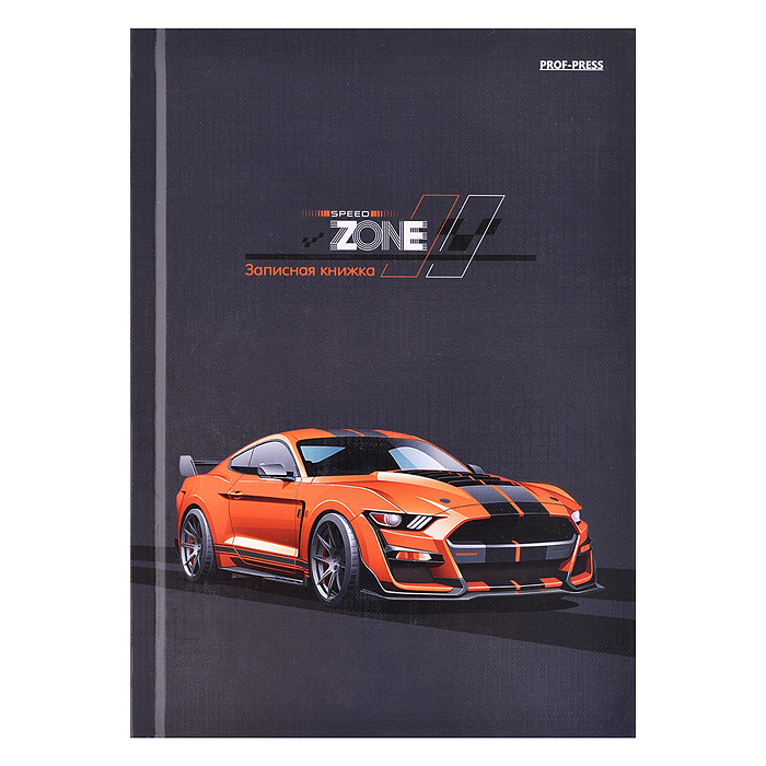 Записная книжка А5 80л. "Черно-оранжевый спорткар" 7БЦ, глянц. ламинац, лен Записная книжка А5 80л. "Черно-оранжевый спорткар" 7БЦ, глянц. ламинац, лен