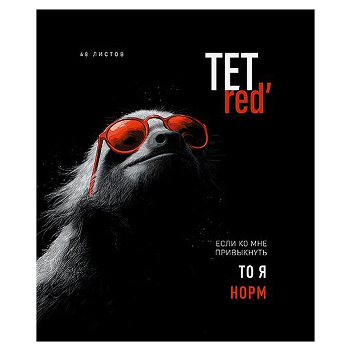 Фото к товару Тетрадь 48л. клетка А5 скрепка S "ТетРед" Премиум 4+4+Матовая ламинация+УФ выб.20%+Конгрев Тетрадь 48л. клетка А5 скрепка S "ТетРед" Премиум 4+4+Матовая ламинация+УФ выб.20%+Конгрев