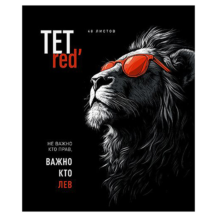 Фото к товару Тетрадь 48л. клетка А5 скрепка S "ТетРед" Премиум 4+4+Матовая ламинация+УФ выб.20%+Конгрев Тетрадь 48л. клетка А5 скрепка S "ТетРед" Премиум 4+4+Матовая ламинация+УФ выб.20%+Конгрев