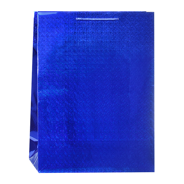 Пакет подарочный голография размер xl, 4 цвета 