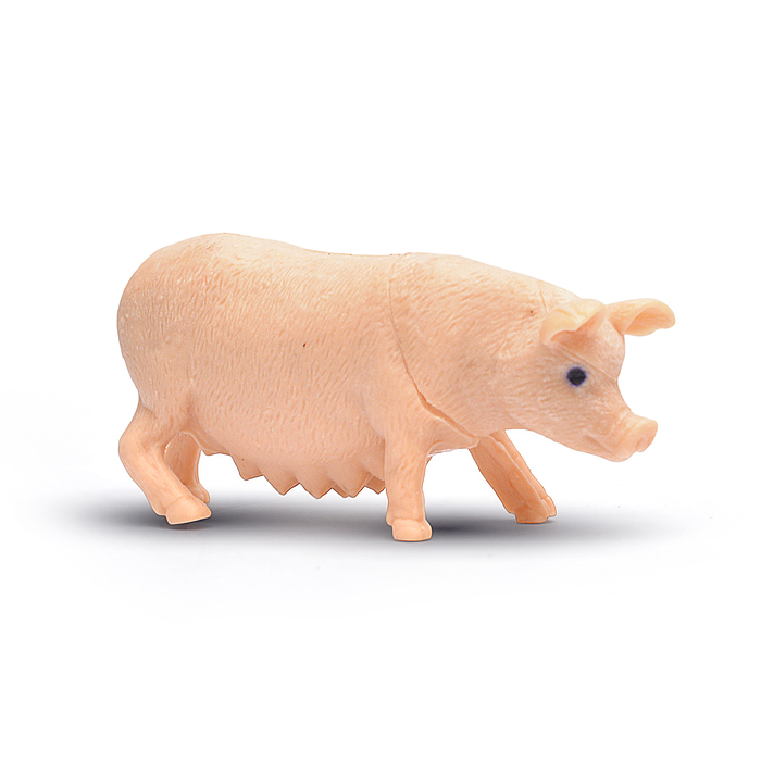 Фото к товару Игрушка пластизоль "Домашние животные" 6 шт, в пакете Игрушка пластизоль "Домашние животные" 6 шт, в пакете