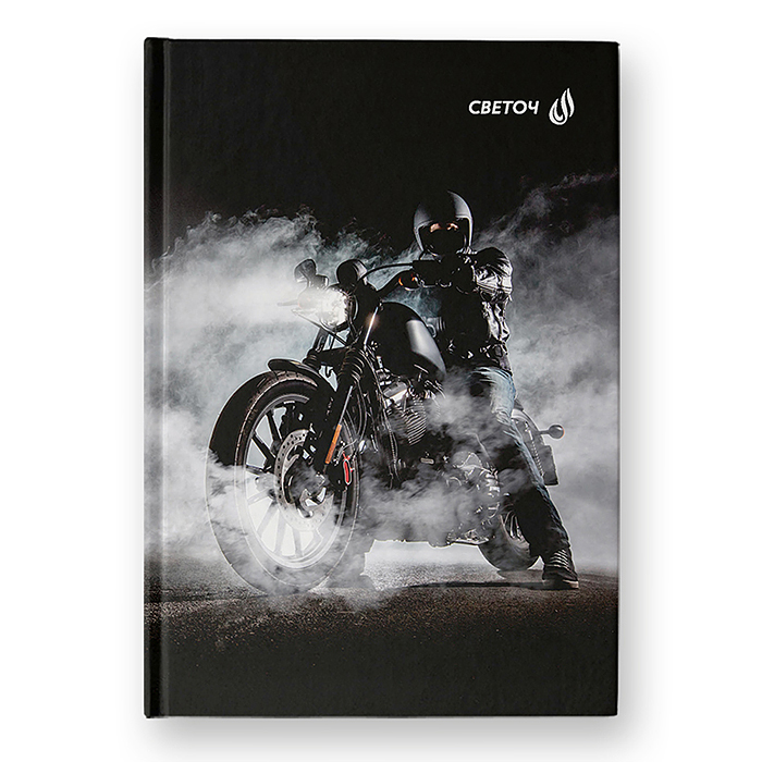 Бизнес-блокнот 64л. A6 "Супергерой" глянцевая ламинация, клетка 