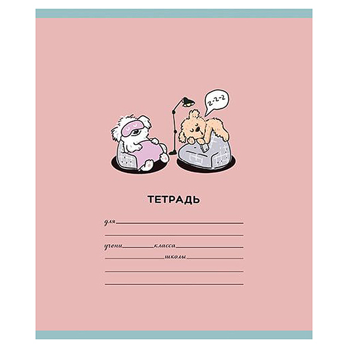 Тетрадь 18л. линия А5 скрепка S "Мальтипу" УФ выборочный Брайль 5%