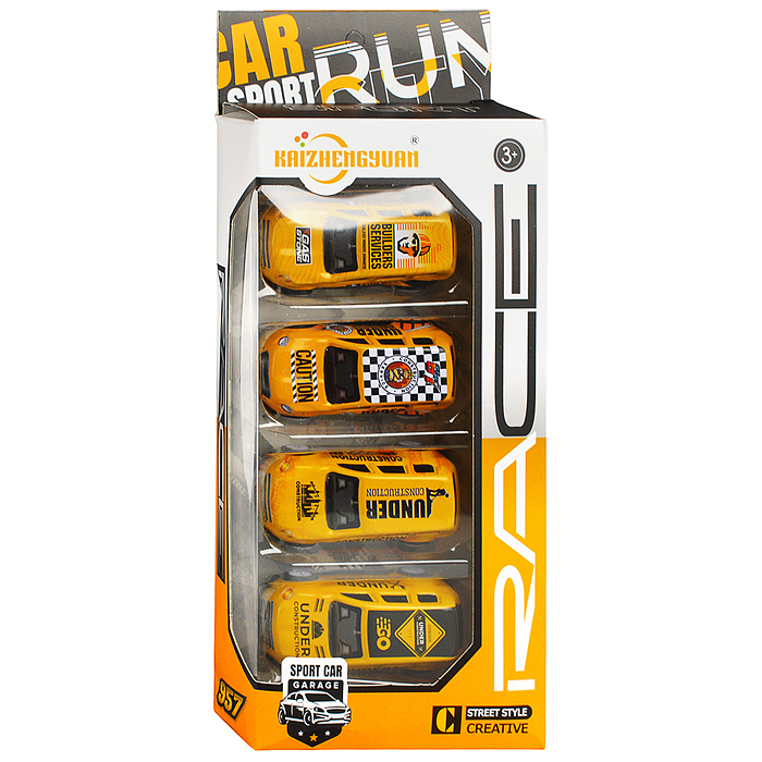 Фото к товару Набор машин KZ957-044 "Крутые гонки" в коробке Набор машин KZ957-044 "Крутые гонки" в коробке
