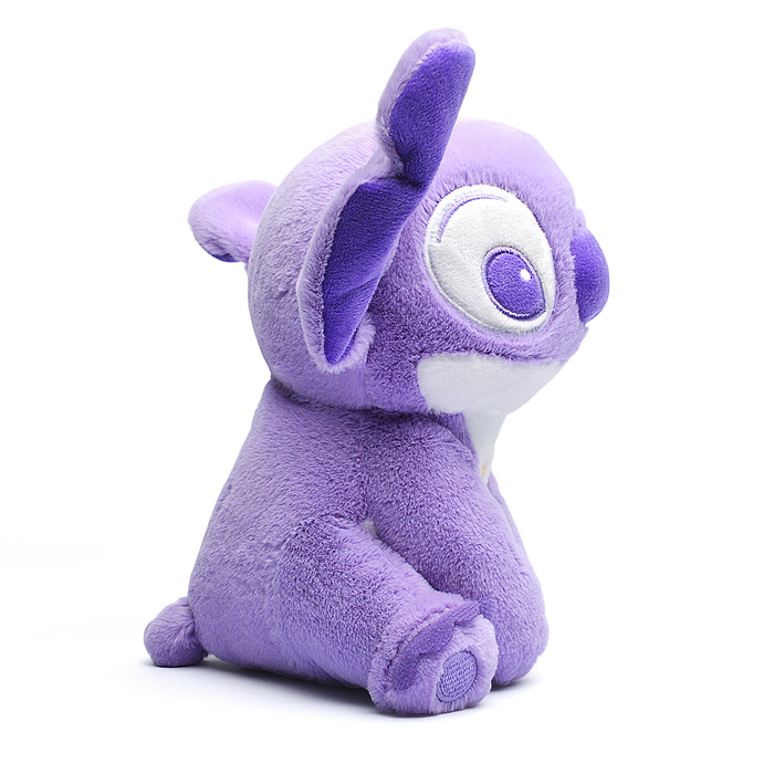 Игрушка мягкая "Стич" 20 см фиолетовый озвученный.