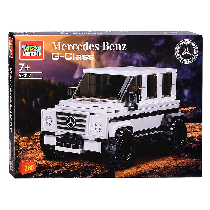 Конструктор Mercedes G-klass, 265 дет. Конструктор Mercedes G-klass, 265 дет.