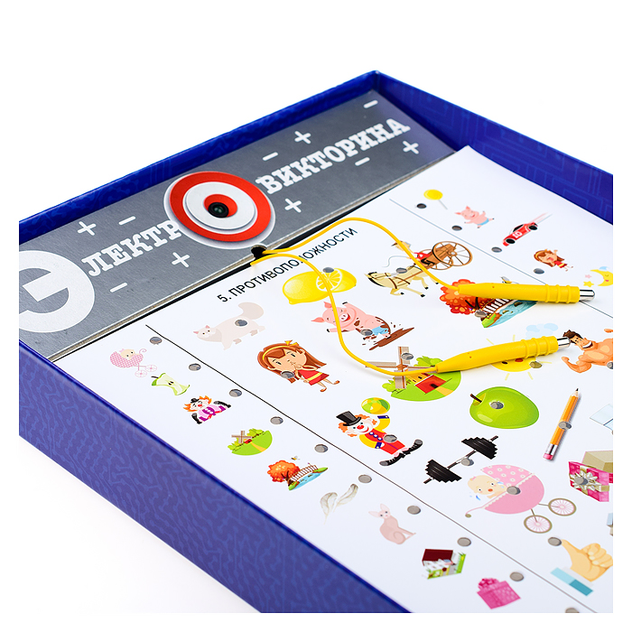 Фото к товару Игра Электровикторина "Школа дошколят" Игра Электровикторина "Школа дошколят"