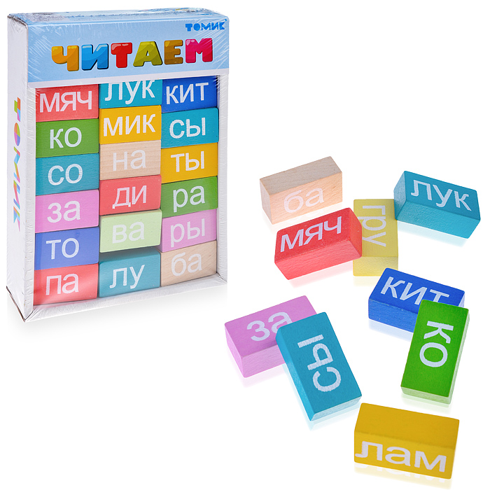 Логический игровой набор "Учимся играя" Читаем 54 дет.