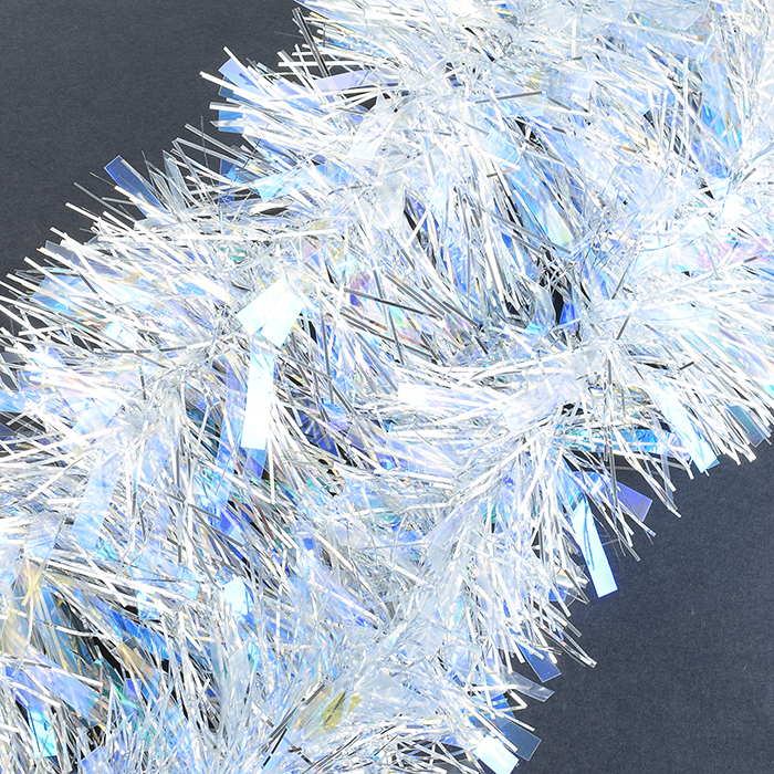 Гирлянда "Радужно-серебристая" д.100мм,дл. 2м, 