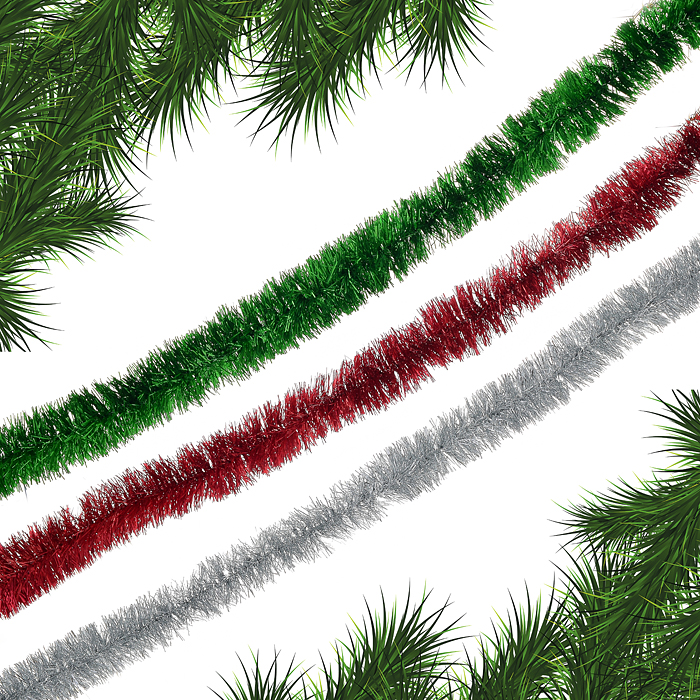 Гирлянда "Праздничная" д.35 мм,дл.2м, Гирлянда "Праздничная" д.35 мм,дл.2м,