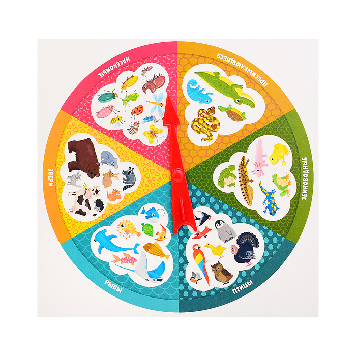 Фото к товару Игра настольная Викторина "Животный мир" Игра настольная Викторина "Животный мир"