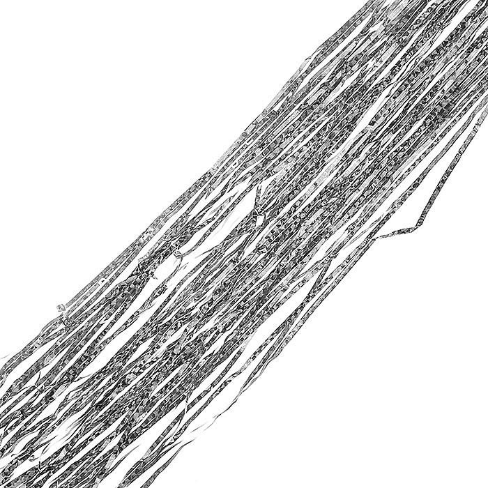 Дождик новогодний S0217-4 белый, в пакете Дождик новогодний S0217-4 белый, в пакете