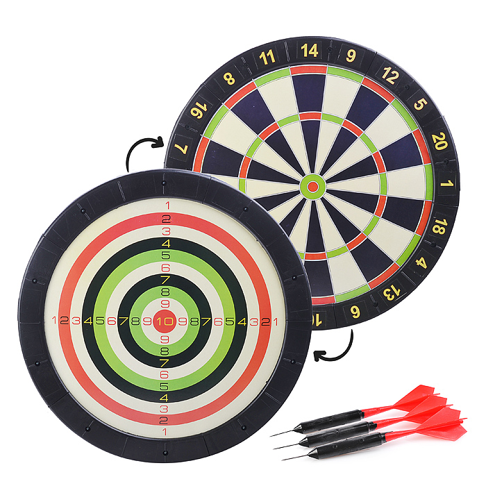 Дартс круглый d 50 (+3 дротика) Евро Дартс круглый d 50 (+3 дротика) Евро