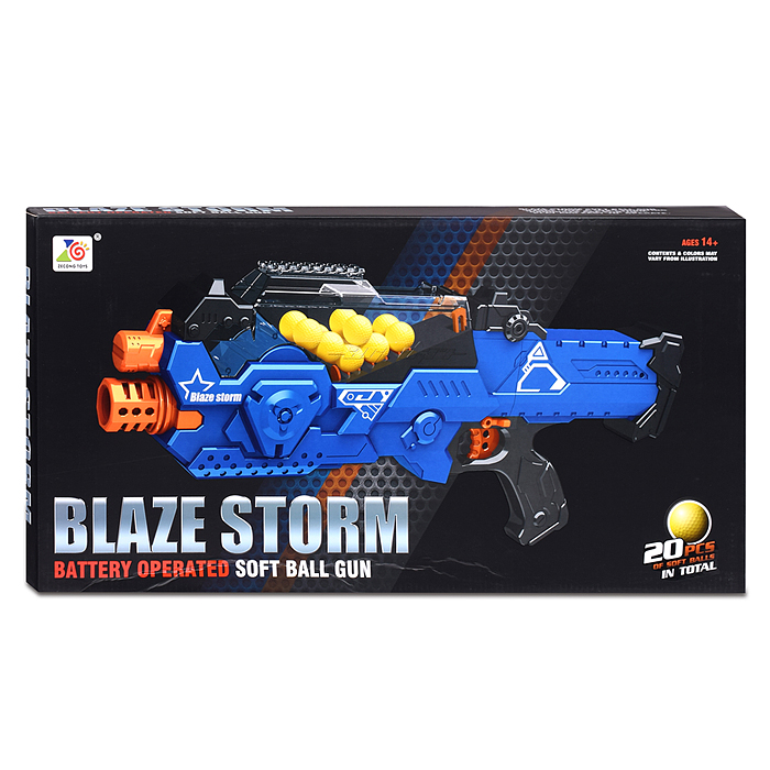 Фото к товару Автомат ZC7109 "Fire" на батарейках, в коробке Автомат ZC7109 "Fire" на батарейках, в коробке