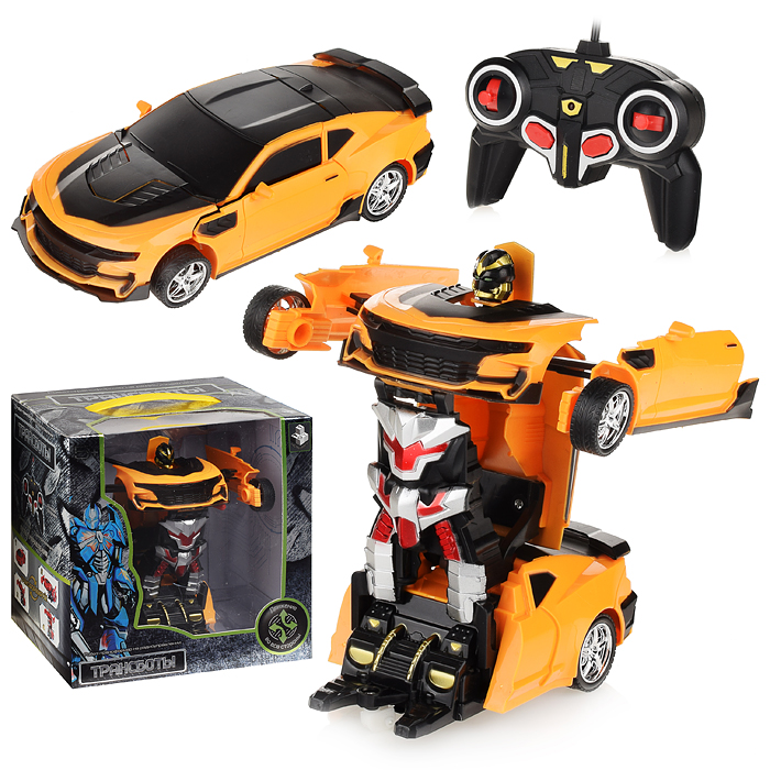 Трансботы, 1:18 на р/у 27МГц, трансформирующийся в легковую машину 20 см. Трансботы, 1:18 на р/у 27МГц, трансформирующийся в легковую машину 20 см.