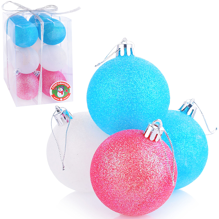 Набор шаров S1299 (6см) в коробке