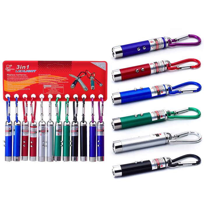 Игрушечный фонарик 00-2968 "Лазер №3" Игрушечный фонарик 00-2968 "Лазер №3"