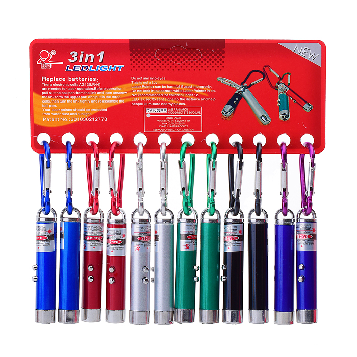 Фото к товару Игрушечный фонарик 00-2968 "Лазер №3" Игрушечный фонарик 00-2968 "Лазер №3"