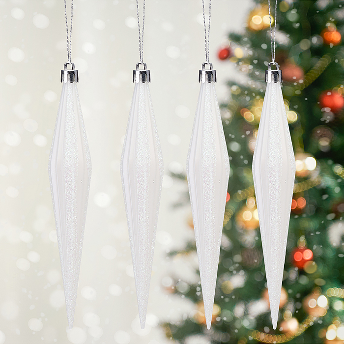 Набор новогодних украшений S2213 "Блестящие сосульки"