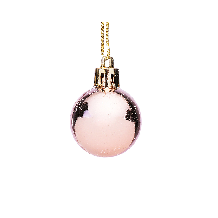 Набор новогодних украшений S2013 "Зимняя сказка" 3-6см*42шт