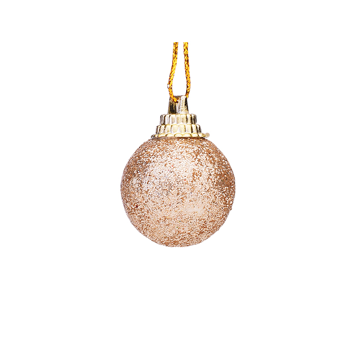 Набор новогодних украшений S2013 "Зимняя сказка" 3-6см*42шт