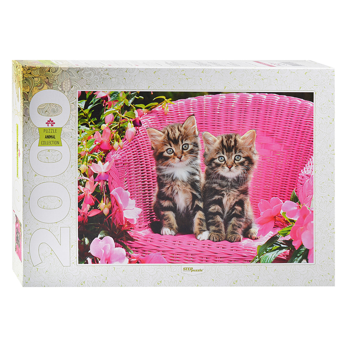 Пазлы 2000 "Милые котята" Пазлы 2000 "Милые котята"