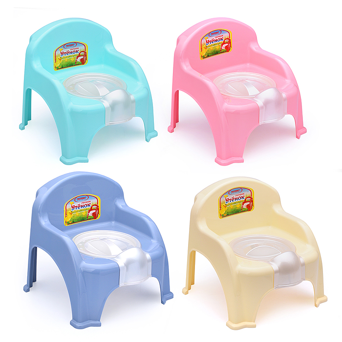 Горшок детский "Утенок" с крышкой (микс-коробка) Горшок детский "Утенок" с крышкой (микс-коробка)