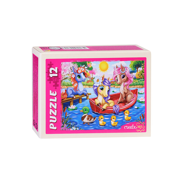 Пазлы 12 "Королевство пони № 3"