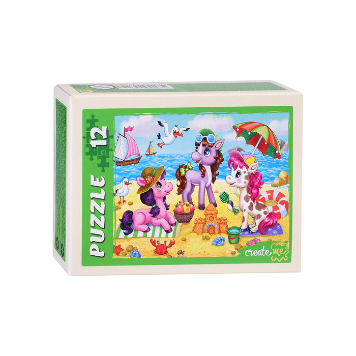 Пазлы 12 "Королевство пони № 3"
