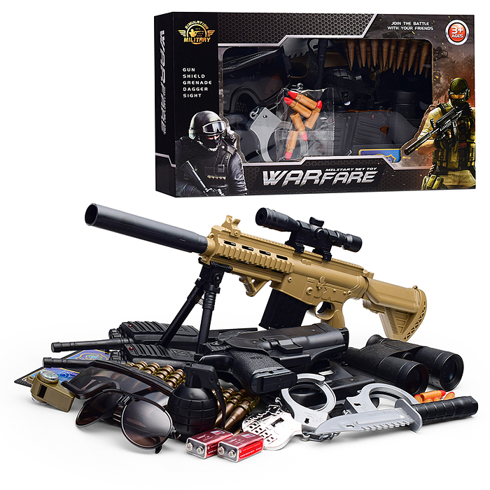 Набор полицейского JL666-12 "Секретное задание" в коробке