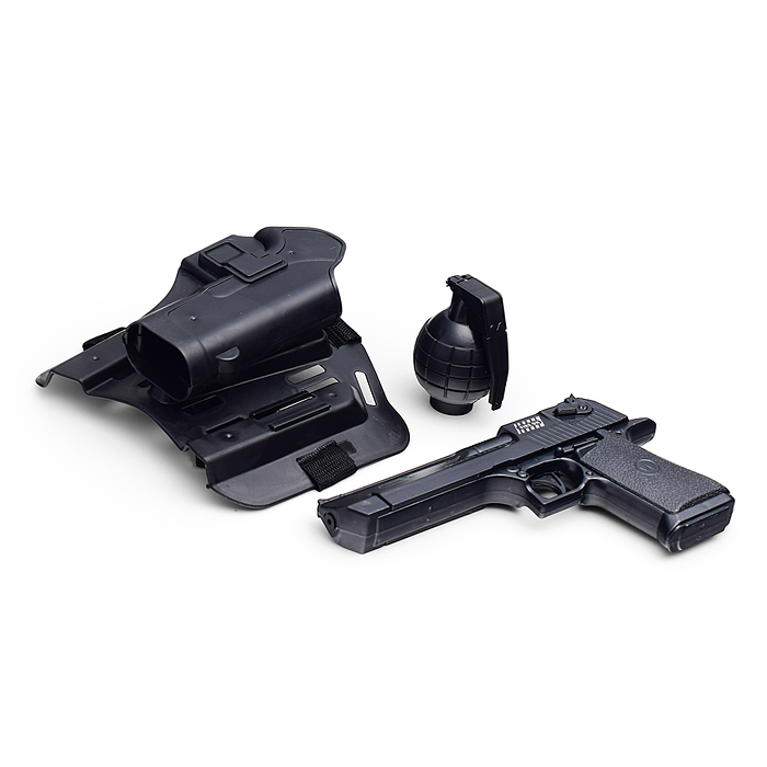 Фото к товару Набор полицейского JL666-12 "Секретное задание" в коробке Набор полицейского JL666-12 "Секретное задание" в коробке