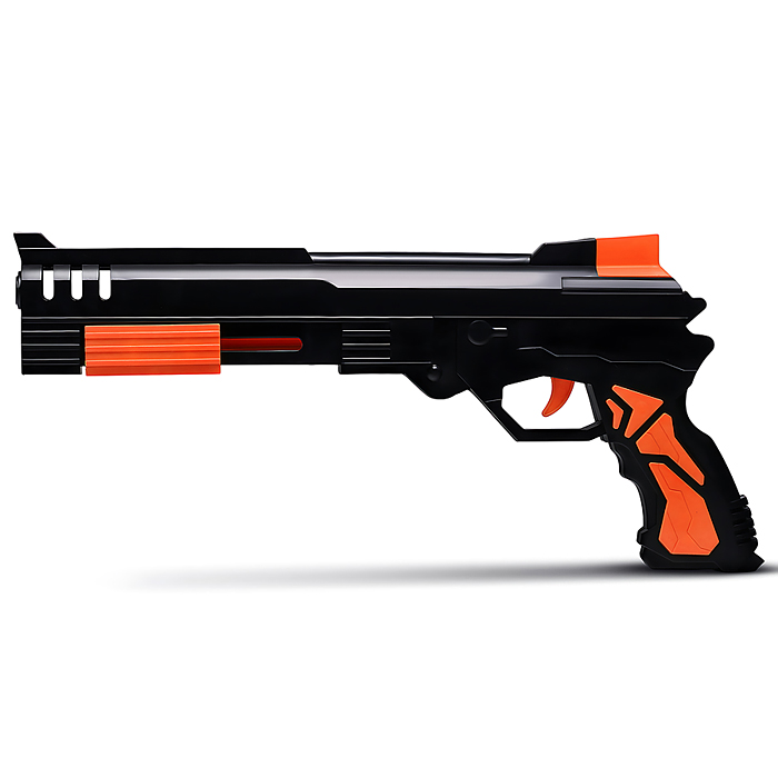 Фото к товару Пистолет BT0069-1 "Стрелок" красный, в коробке Пистолет BT0069-1 "Стрелок" красный, в коробке