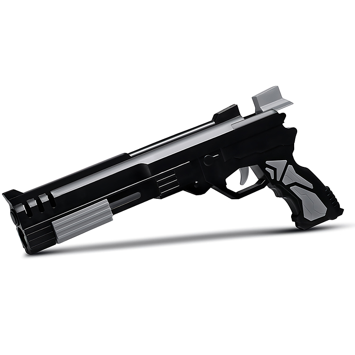 Фото к товару Пистолет BT0069-2 "Стрелок" серый, в коробке Пистолет BT0069-2 "Стрелок" серый, в коробке