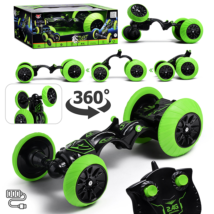 Машина SY008 "Трюк" р/у, 27 MGz, в коробке